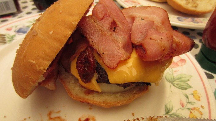 A taste of the US of A: Burger and home-made buns