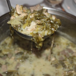 Magiritsa - the Greek Easter soup with intestines